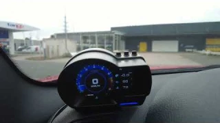 OBD2 plus GPS Smart Gauge for universal use