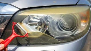 Amazing Method! Make Headlights Like Crystal Clear in 5 Minutes With This Trick