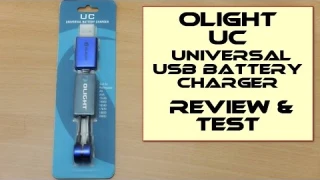 Olight Universal Magnetic USB Battery Charger (UMC) - Review & Test