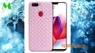 iPhone 10 X Case Phone Cover TPU Woven Leather Pattern Grip Back Cover Case #175