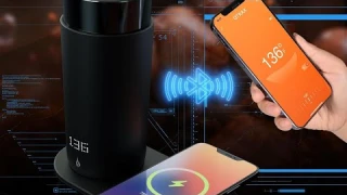 Review: Smart Self-Heating Travel Mug with App Control & LED Display – Coffee Stays Hot All Day