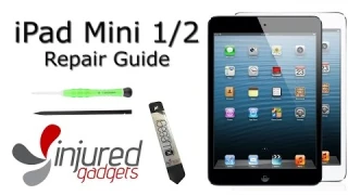 iPad Mini 1st & 2nd Gen Touch Screen Glass Digitizer & LCD Display Repair Replacement Guide