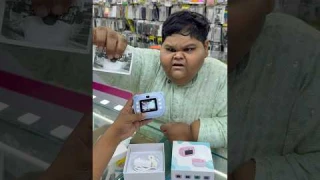 Instant Camera, Front and Rear Double Lens Kids Camera, 2 Inch HD Screen 1080P with 32GB Memory Card