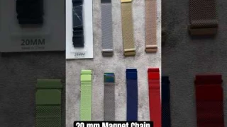 20 mm Magnet Chain 😍😎 #watchstrap #viralshorts