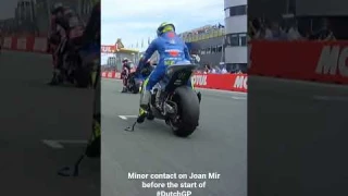 Someone couldn’t wait to start the race 😅 #MotoGP #SeasonRecap #motorsports #superbike