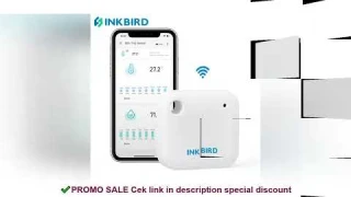 INKBIRD Digital Thermometer Hygrometer IBS-TH3 WiFi Indoor Room Temperature Humidity Meter Sensor Ga