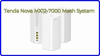 REVIEW (2025): Tenda Nova MX12-7000 Mesh System. First Look.