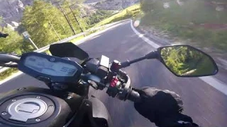 5-D3 Passo Gardena - MT07 raw onboard & Gs310