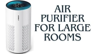 Air Purifier for Large Rooms | Quiet 360° HEPA Air Cleaner Review (HAP604)