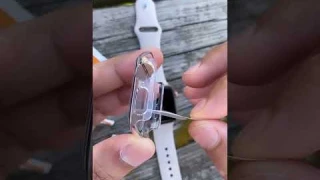 Misxi I watch case installation on apple watch SE