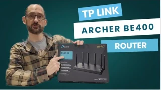 Improve your wifi with this TP Link Archer BE400 Router