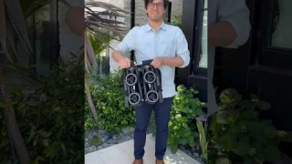 The world’s smallest folding travel stroller 🤯
