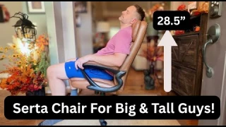 Serta Office Chair for Big and Tall Guys (Review)