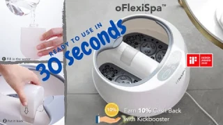 Introducing oFlexiSpa™ | World’s 1st Smart Steam Foot Spa Massager