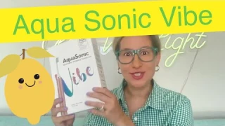 AquaSonic Vibe Series Ultra Whitening Toothbrush – ADA Accepted Electric Toothbrush   8 Brush Heads