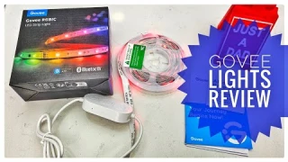 Govee Led Lights REVIEW & How to Set Up, Cut, & Do Turns
