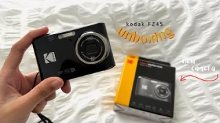 unboxing Kodak PIXPRO FZ45 camera ✨ + sample pictures and videos 📸 | antoinette