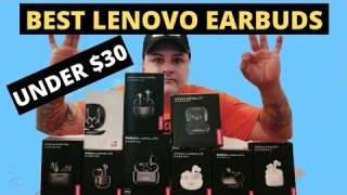 BEST LENOVO EARBUDS UNDER $30 YOU CAN BUY AMAZING