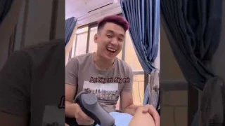 #shorts Máy massage cầm tay giãn cơ chuyên sâu Crenot Therap M5