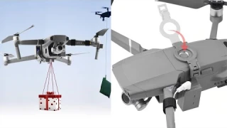DJI Mavic 2 Pro Drone Airdrop Air Drop System Drone Fishing Bait Wedding Ring