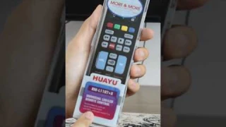 Universal Remote for Major Brands SMART TV with #netflix and #youtube buttons #huayu #smarttv