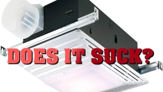 Broan NuTone 655 Bath Fan and Light with Heater, ((REVIEW))