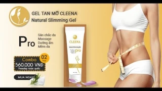 Gel tan mỡ Cleena Natural Slimming