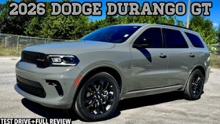 2026 Dodge Durango GT: TEST DRIVE+FULL REVIEW