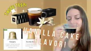 NEW Nespresso Vaniglia Flavored Pod - Is it GOOD? (Taste Test & Review ) #essenzamini