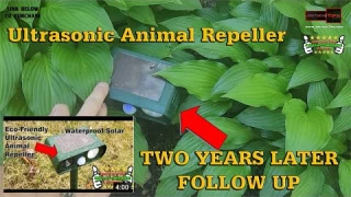 Solar Animal Repeller - Two years later | JoeteckTips