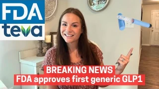 🛑BREAKING NEWS🛑 The FDA approves first GENERIC weight loss GLP1 