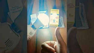 Auto-ON 9 watt Day/Night Automatic On/off Sensor Led Bulb unboxing | Auto-on sensor led bulb #autoon