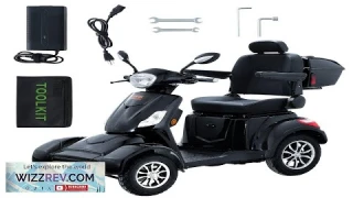 VEVOR Heavy Duty 4-Wheel Mobility Scooters for Seniors & Adults 500lbs Capacity Review