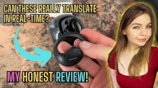 Testing MINISO X15Pro Translation Earbuds Wireless Bluetooth