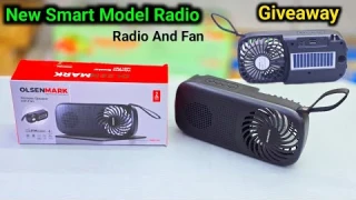New Model Radio And Fan Unboxing| Radio | Robot | dancing Monkey toy | dancing Robot | RadioUnboxing