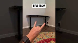 NEW DESK! VIVO Standing Desk For The WIN! #newhouse #movingday