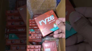 #unboxing ryze nicotine chewing gum for papa , very bad aftertaste for non tobacco chewers 🥴