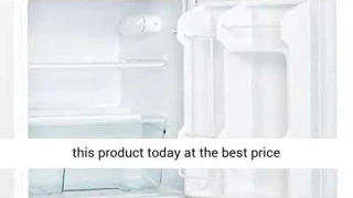 Danby DCR031B1BSLDD 3.1 Cu.Ft. Compact Refrigerator with Freezer, E-Star Rated Mini Fridge Bedroom