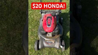 How to Fix Honda Lawn Mowers 😎 #honda #lawnmower #lawn