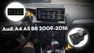 Qualcomm662  Android 13  Audi A4/A5/Q5 12.3"/ 10.25" Android Screen Install Wireless CarPlay Youtube