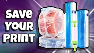 3D Filament Storage Bag Vacuum Kit: Review