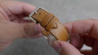 Custom Buttero Leather Watch Strap by Tuns Leather Full Review
