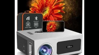 2025 Smart 4K Projector Review | 1400 ANSI, Auto Focus, 6D Keystone | Outdoor & Home Theater Setup!