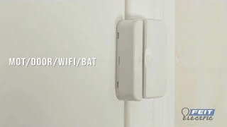 How to Install and Connect the Feit Electric Smart Door/Window Sensor