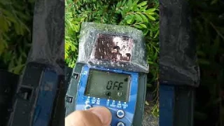 Solar powered timer