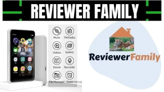 Mp3 Player with Bluetooth, Mp4/Story Player, Kids Audio & Music Player, FM Radio Built-in Speaker