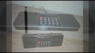 Prunus mini altavoz radio, bluetooth
