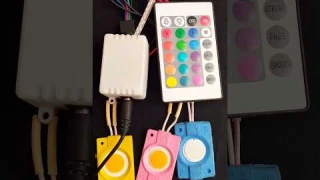 12V RGB Led controller with with remote💠💡12V RGB Led controller with cob led conection