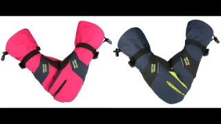 3 Fingers Skiing Gloves Windproof Long Wrist Winter Warm Snowboard Waterproof Ski from Aliexpress