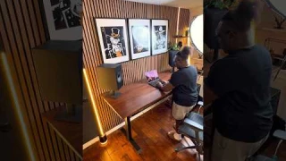 A Smart standing desk